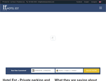Tablet Screenshot of hotelestpiombino.com
